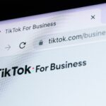 New,York,,Usa,-,June,17,,2023:tiktok,For,Business,Menu